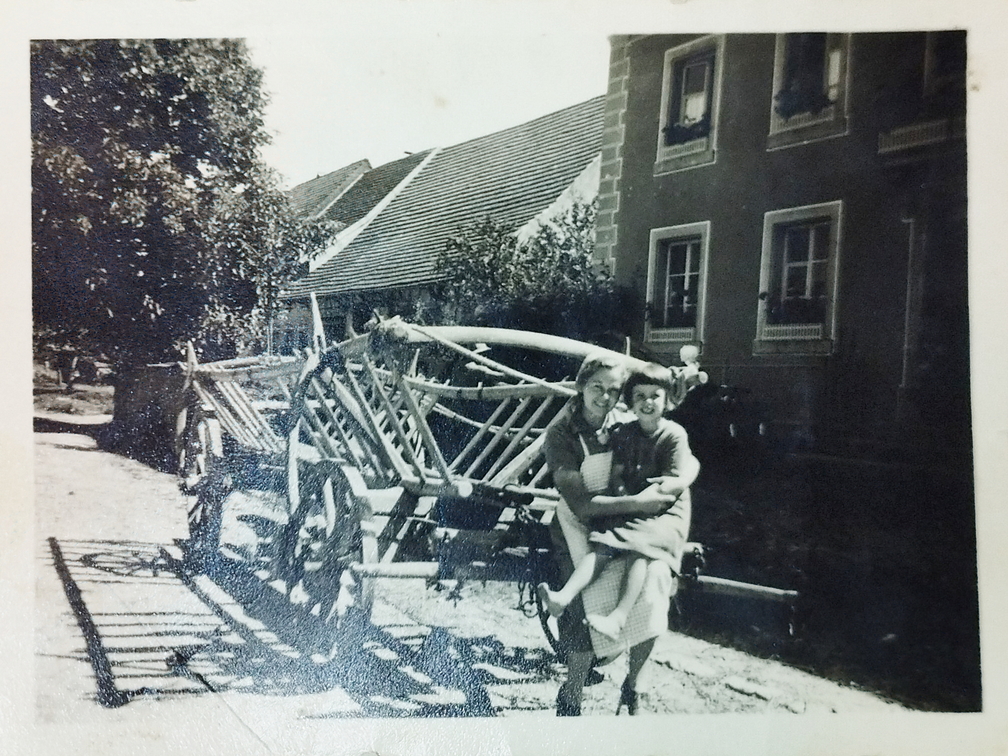Heuwagen wie sie damals waren. 