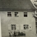 Lebensmittelgeschäft Fritz Mülhaupt (s`Krömers) in den 1930er