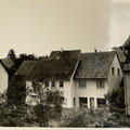 Lebensmittelgeschäft Fritz Mülhaupt in den 1950er