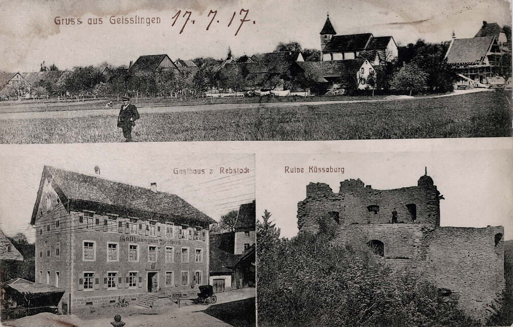 Postkarte von 1917