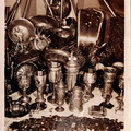 1940 Metallsammlung für die Kriegsmaschinerie. 