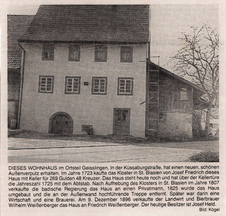 Ein Haus mit Geschichte