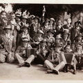 Musterung des Jahrgangs 1914 zirka 1934. Damals ein Grund zum Feiern.
